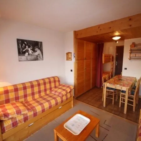Appartement Studio Cabine Aux Saisies, 5 Pers, Balcon Sud Les Saisies